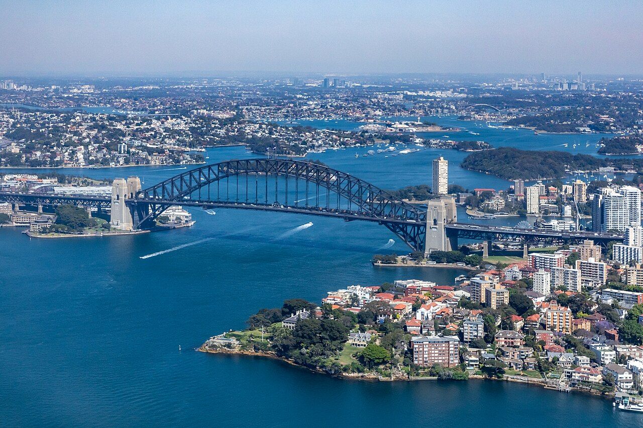Sydney Harbour Bridge, Sydney, New South Wales, Australia