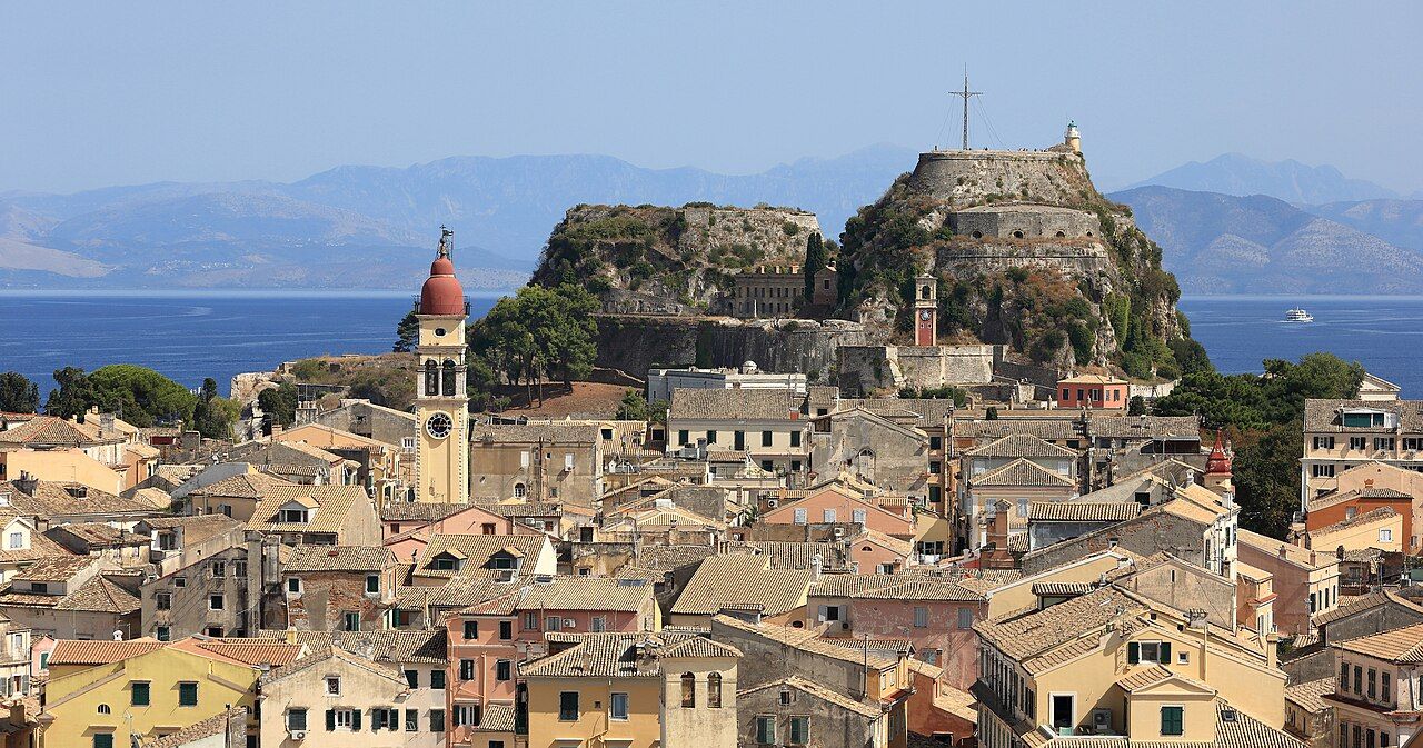 The Old Fortress and the Old Town of Corfu - part of UNESCO World Heritage Site Ref. Number 978.