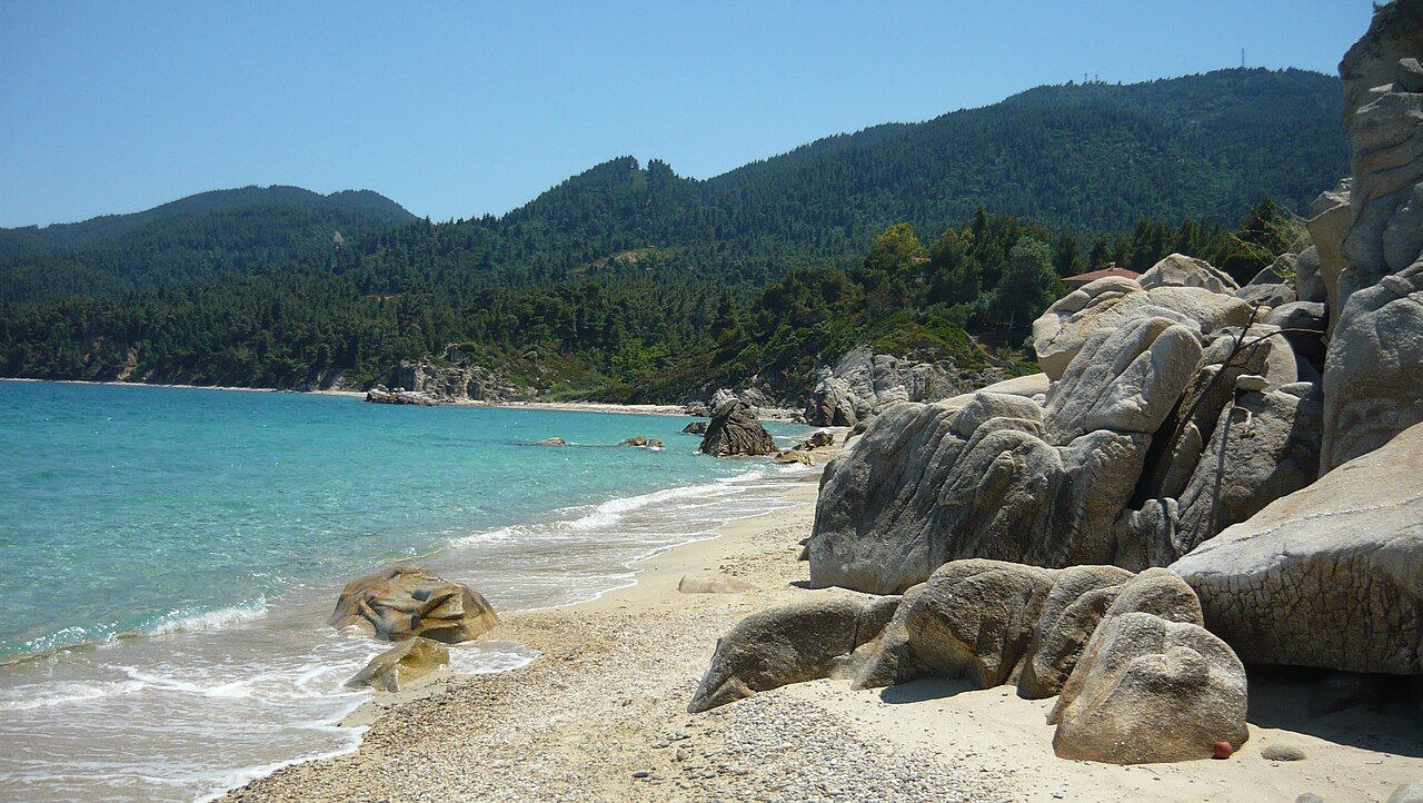 Fava Beach - Vourvourou, Sithonia, Greece