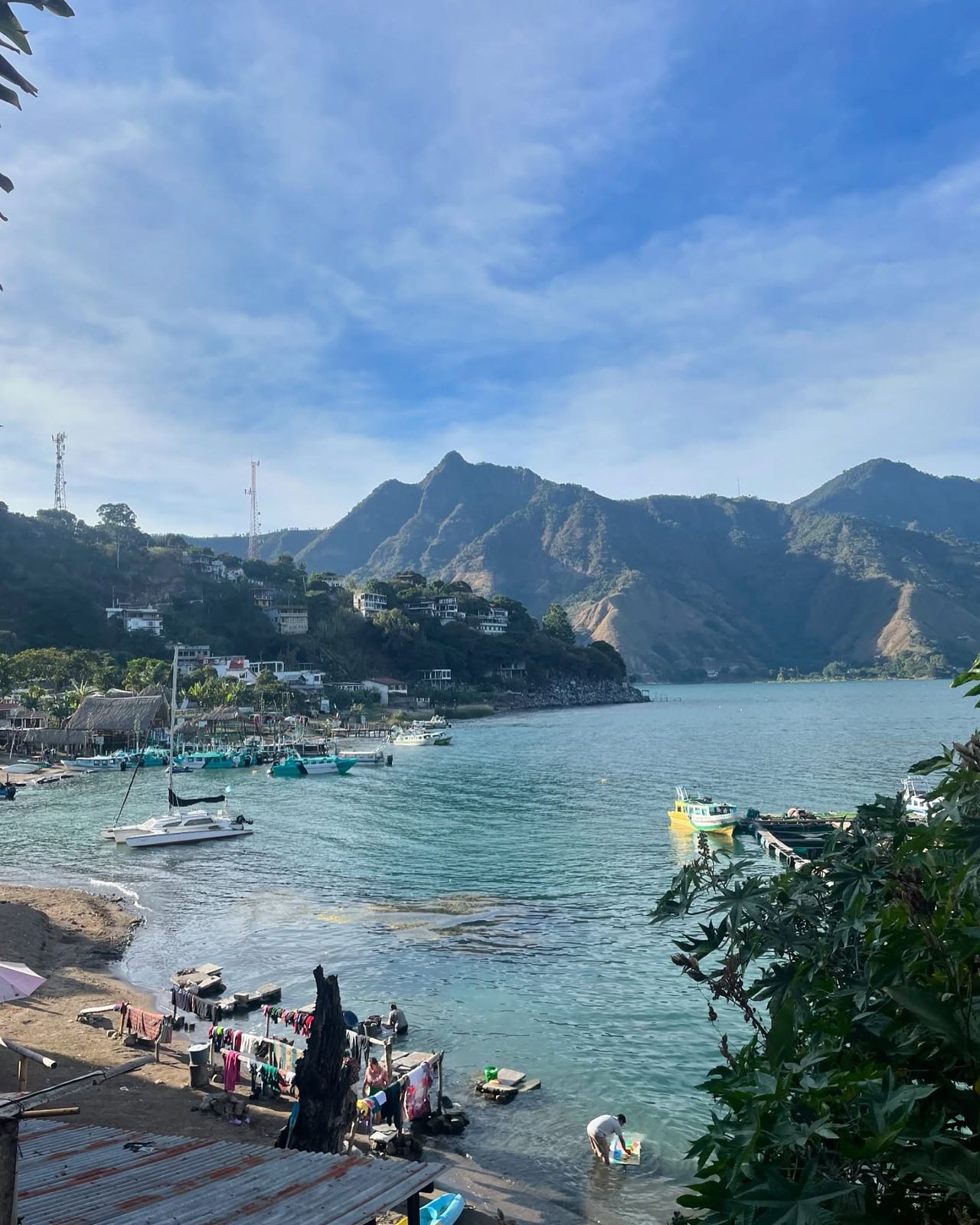 Lake Atitlán, photographed by Si and Beth