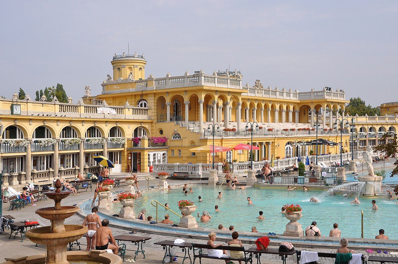 Budapest (Hungary): Széchenyi thermal baths