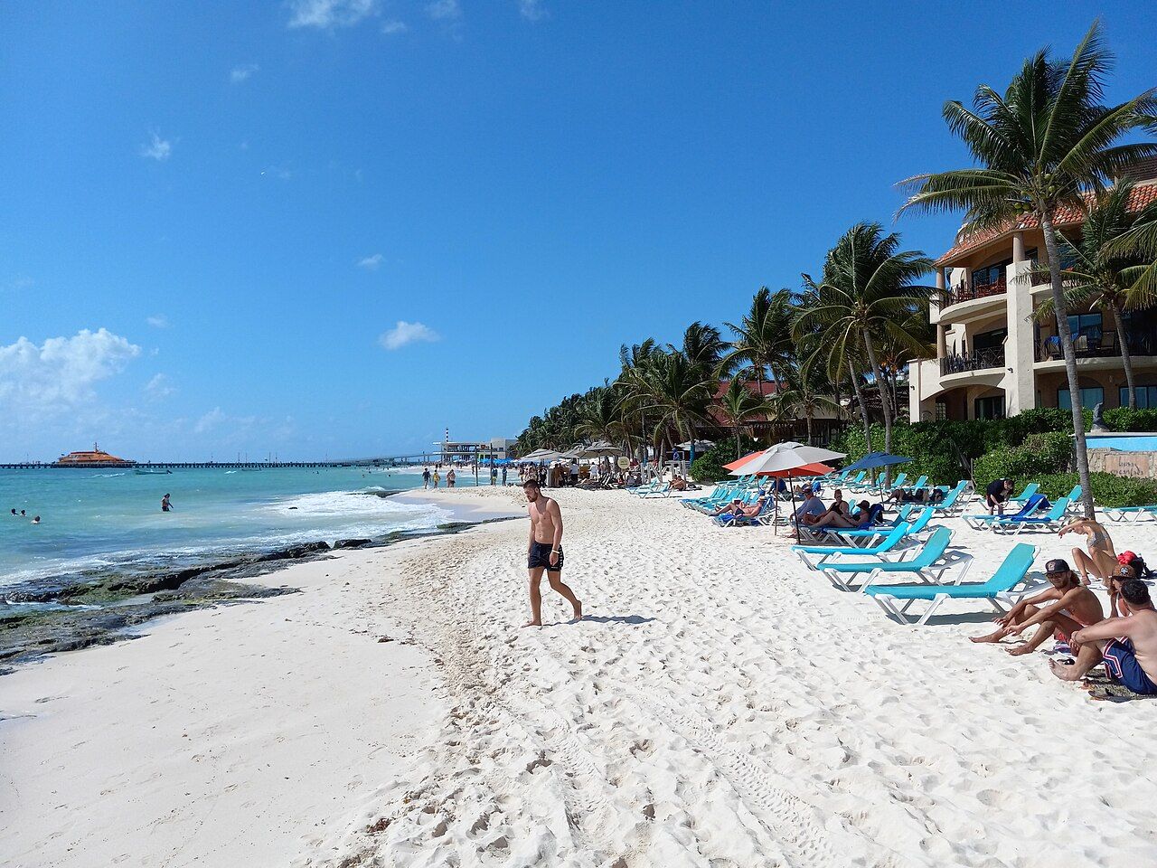 Playa Del Carmen beach