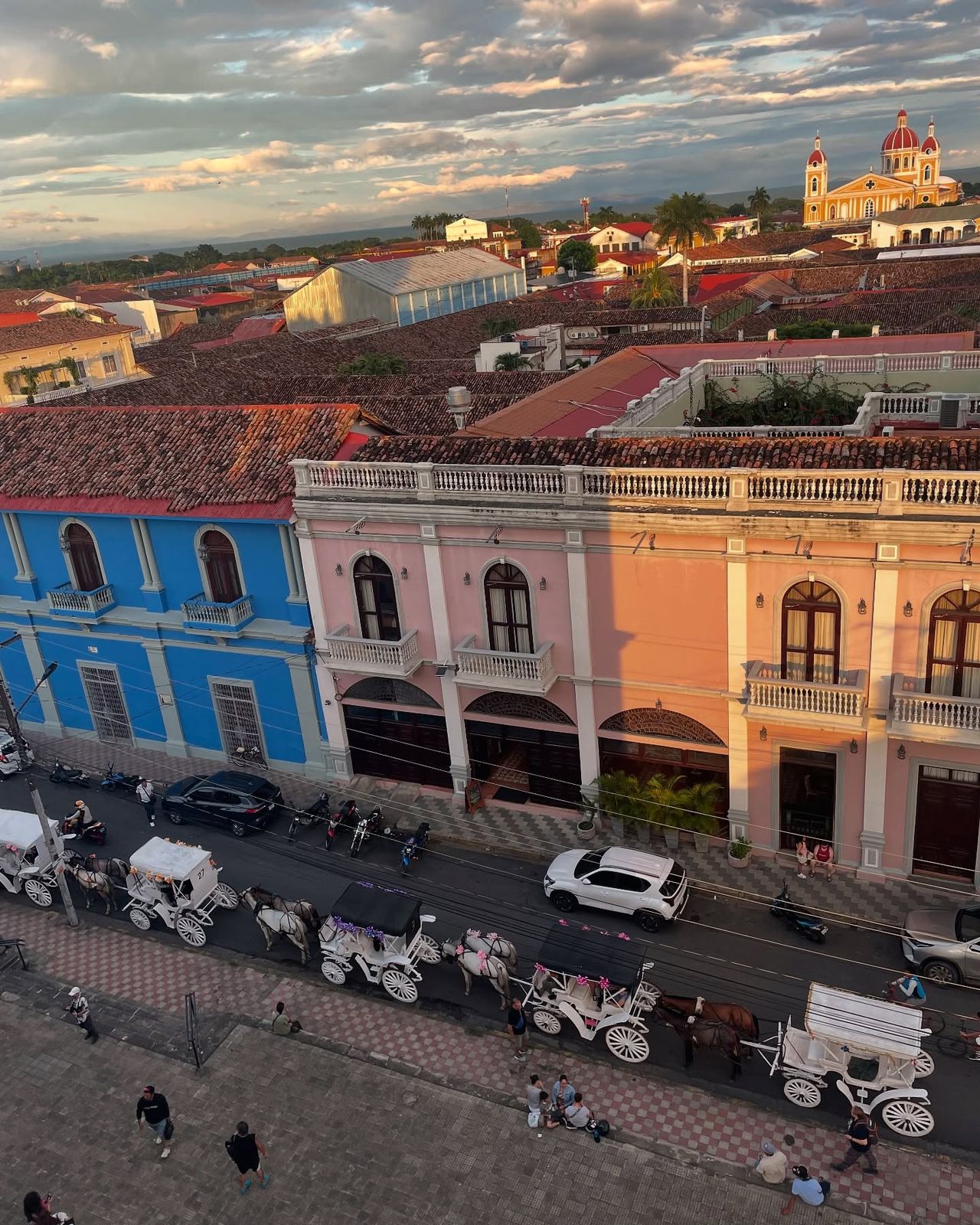 Granada's rooftops, photographed by Si and Beth