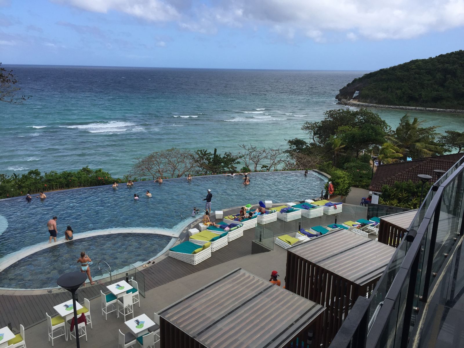 The view over Boracay, photographed by Si and Beth