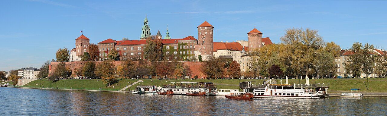 Krakow / Poland - View of Wawel Castle from Vistula