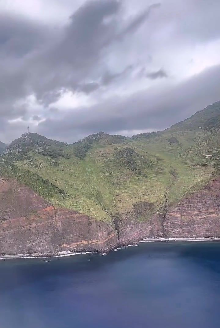Landing along Madeira's coast, photographed by Si and Beth