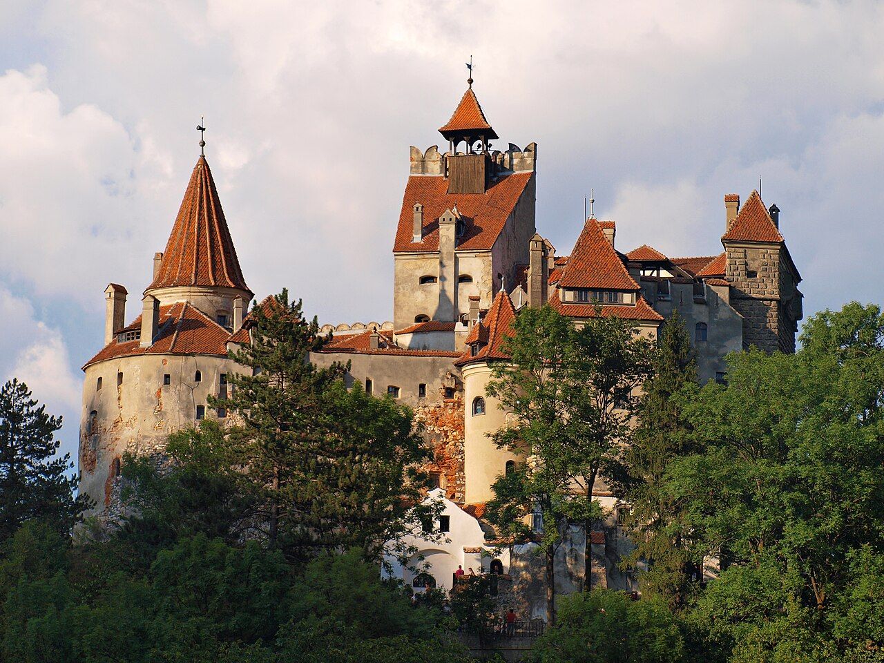 Bran Castle, Bran, Brasov, Transylvania, Romania.mw-parser-output .monument-istoric{width:400px;max-width:100%;margin:1p