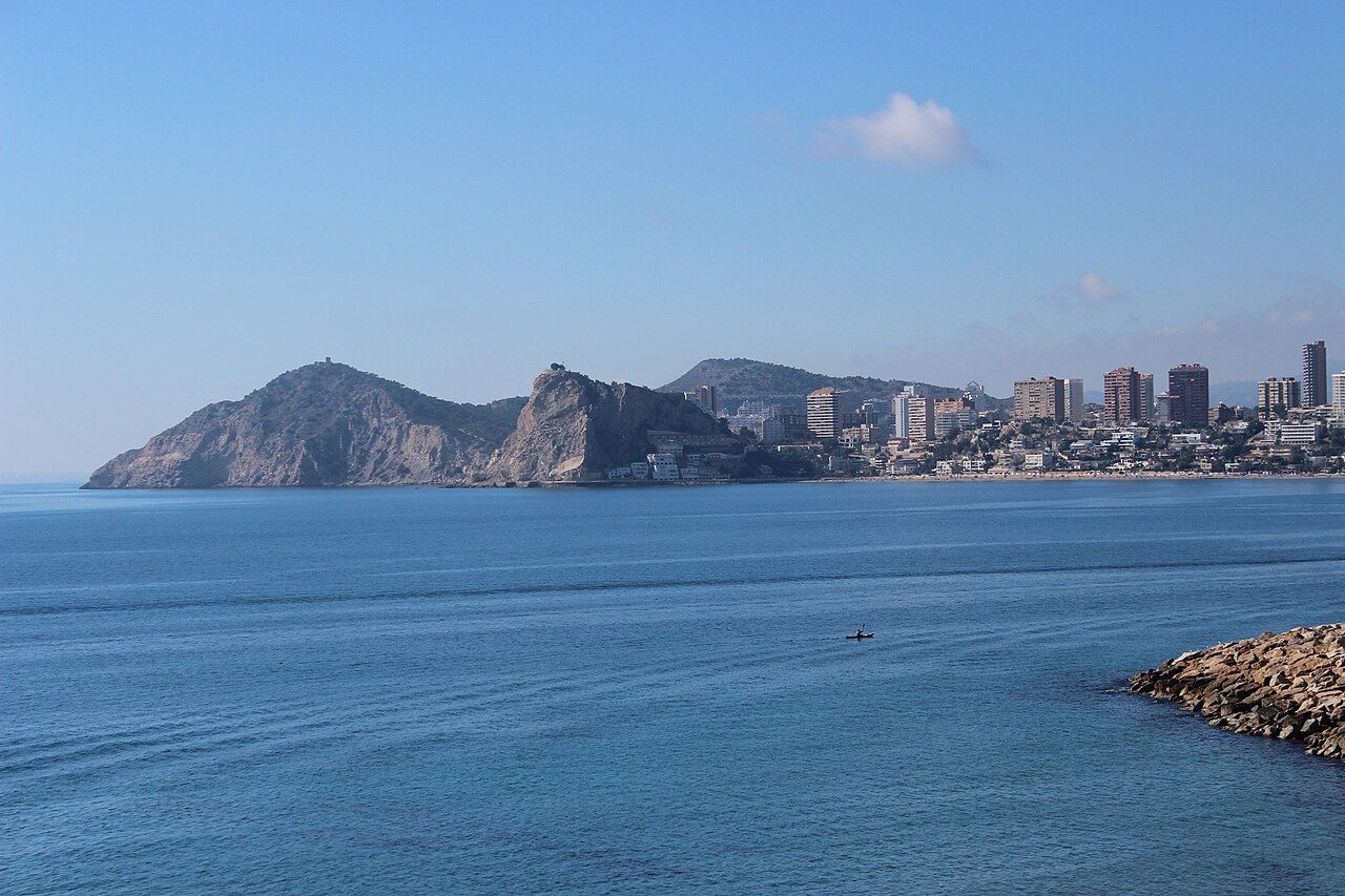 Benidorm. Playa de Poniente.