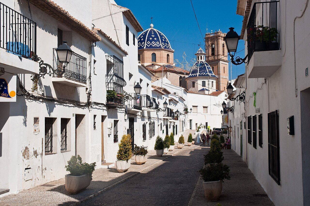 Altea, Costa Blanca, Spain, 17 Sept. 2011