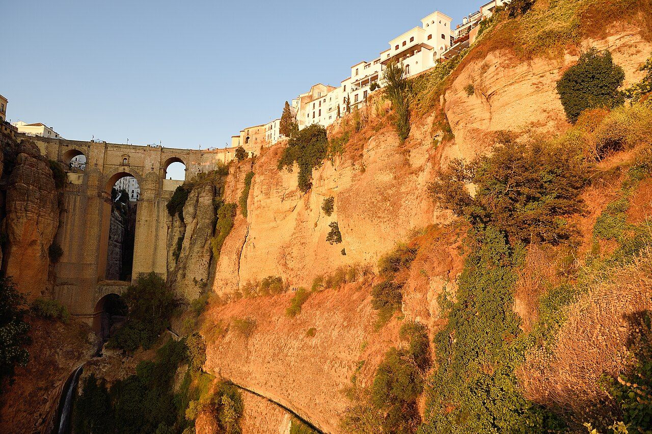 Puente Nuevo in Ronda Spain photographed in 2019