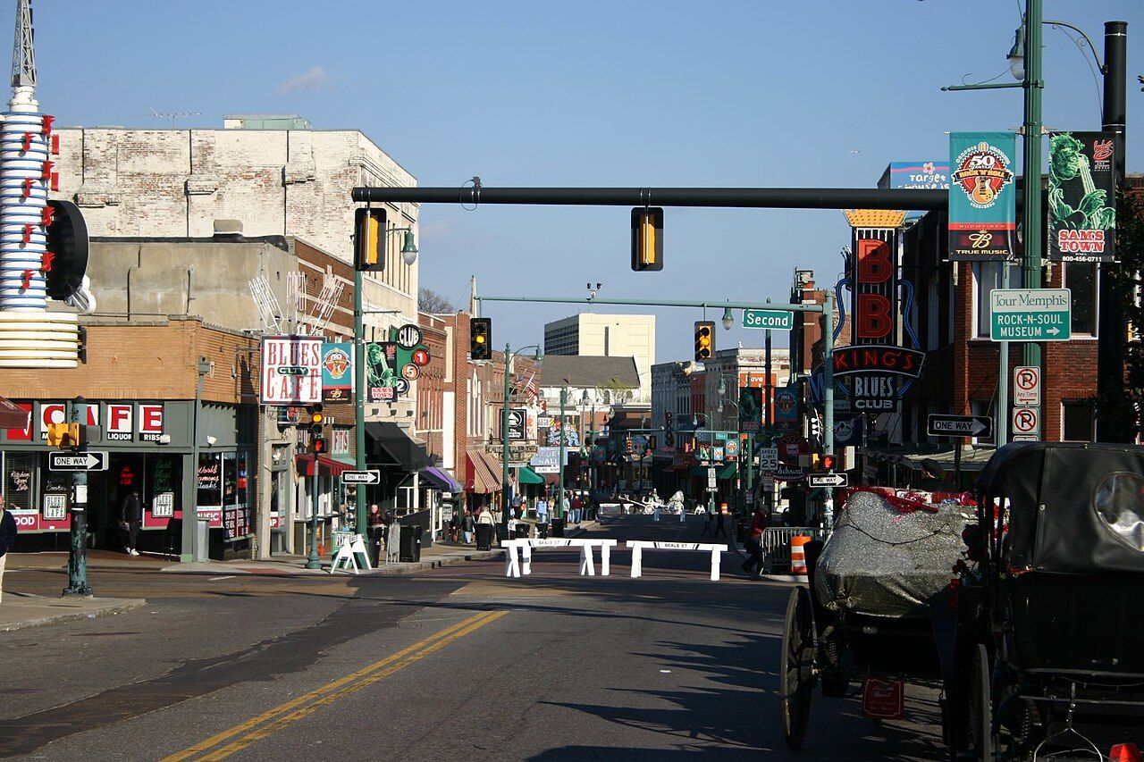 Beale Street in Memphis, TennesseeMemphis!