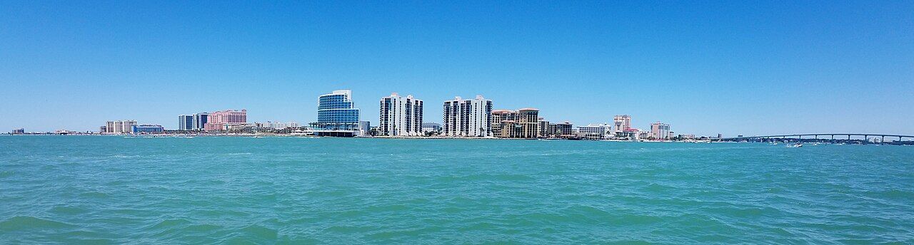 Clearwater Beach Oceanview Panorama - Tampa Bay, Florida