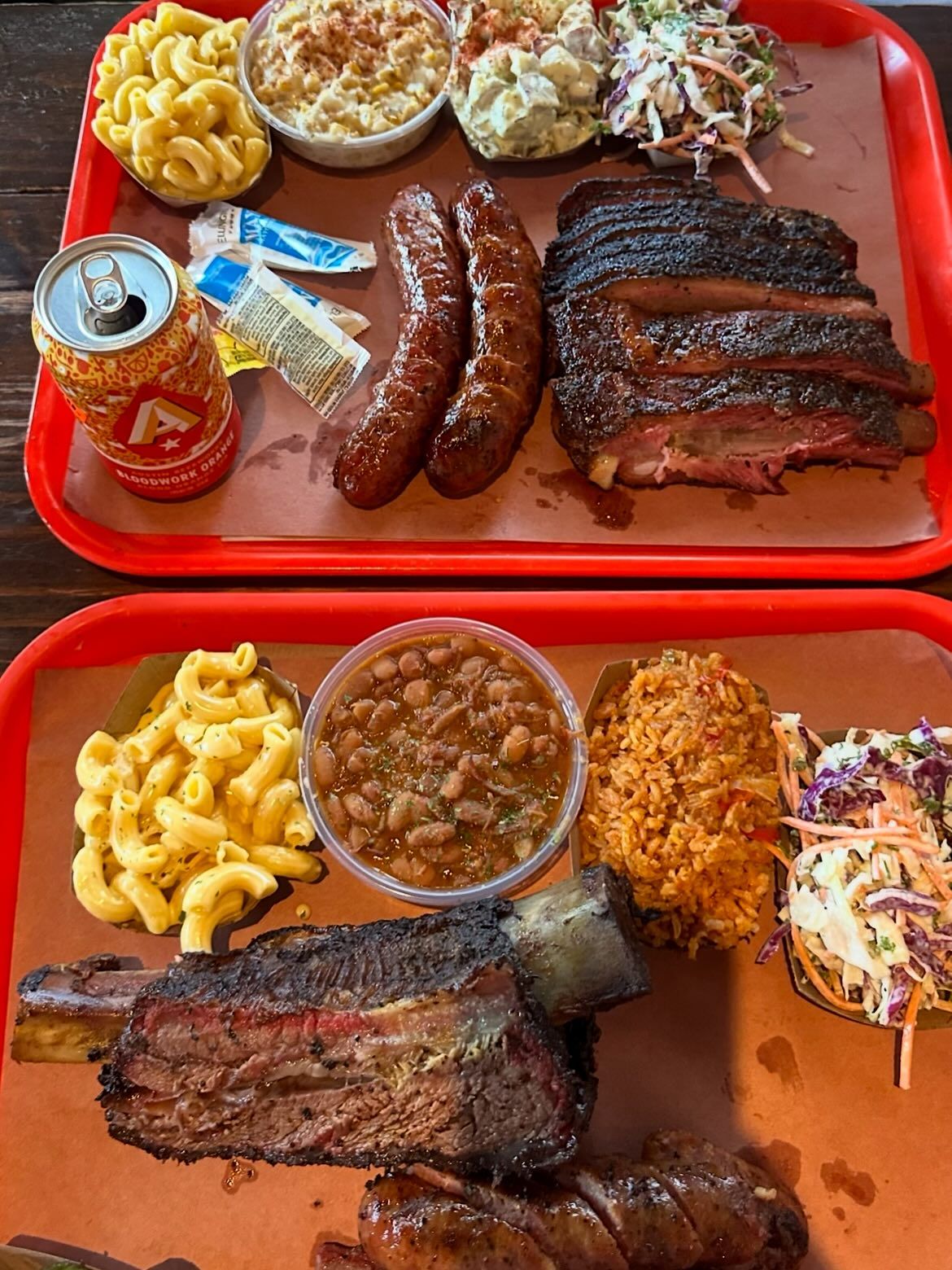 Texas barbecue in Austin, photographed by Si, Beth