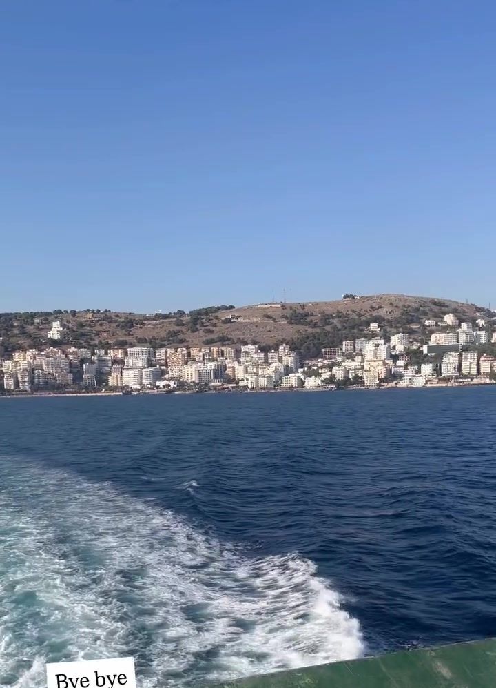 Leaving Sarandë