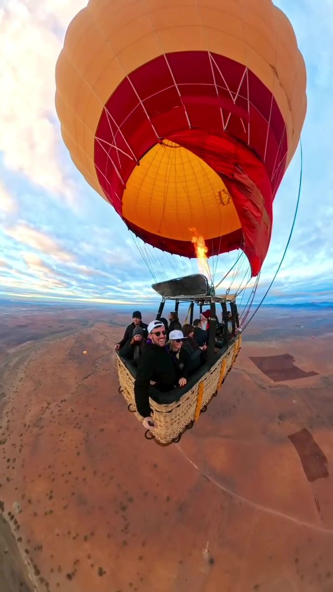 Dream Ballooning, New Year's Eve morning