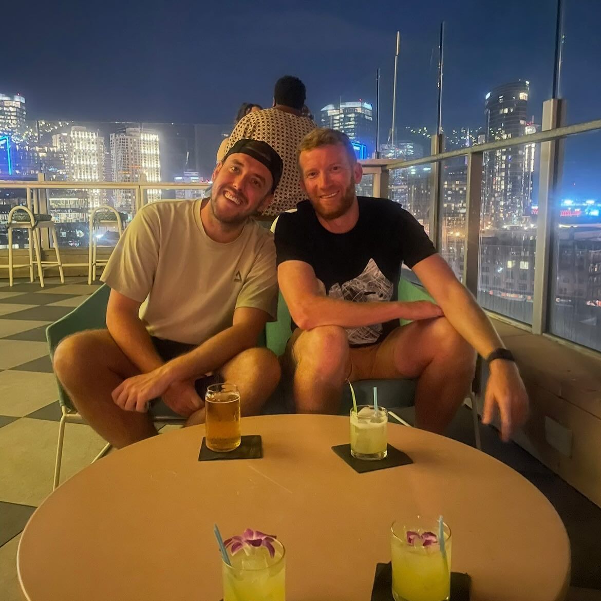 Rooftop drinks, Nashville