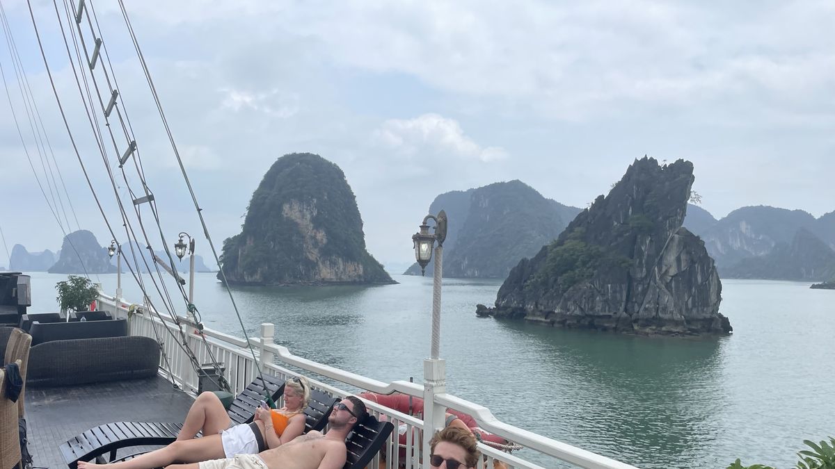 On the water near Ha Long