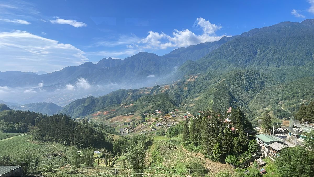 The valley below Sa Pa