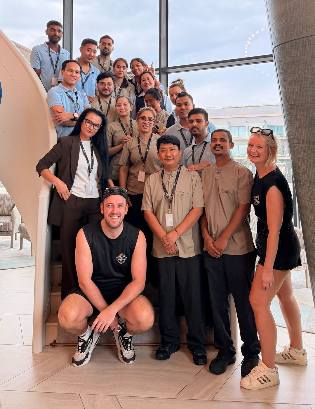 The champions: the ME Malta housekeeping team